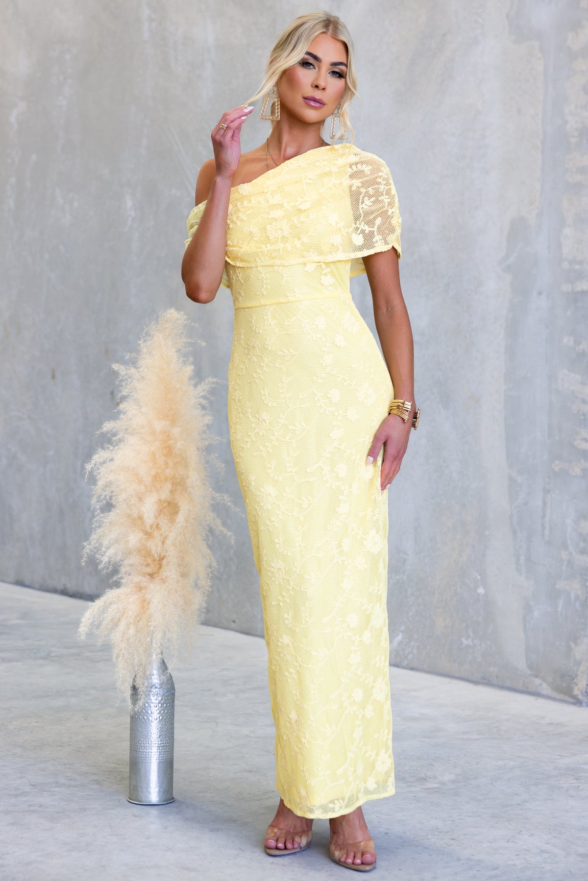 Radiant Sprout Maxi Dress