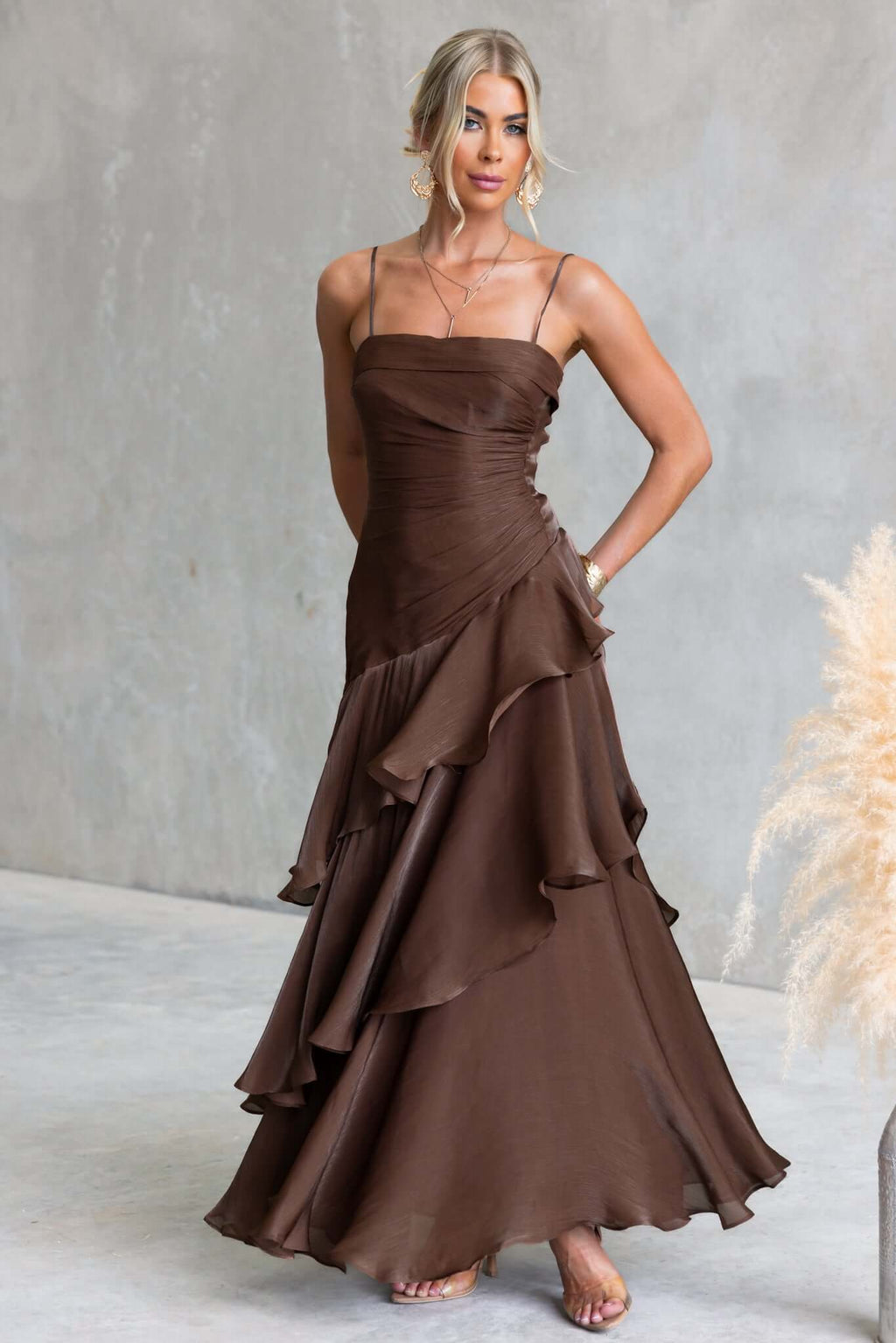 Holiday Honey Maxi Dress – Amaroso Boutique