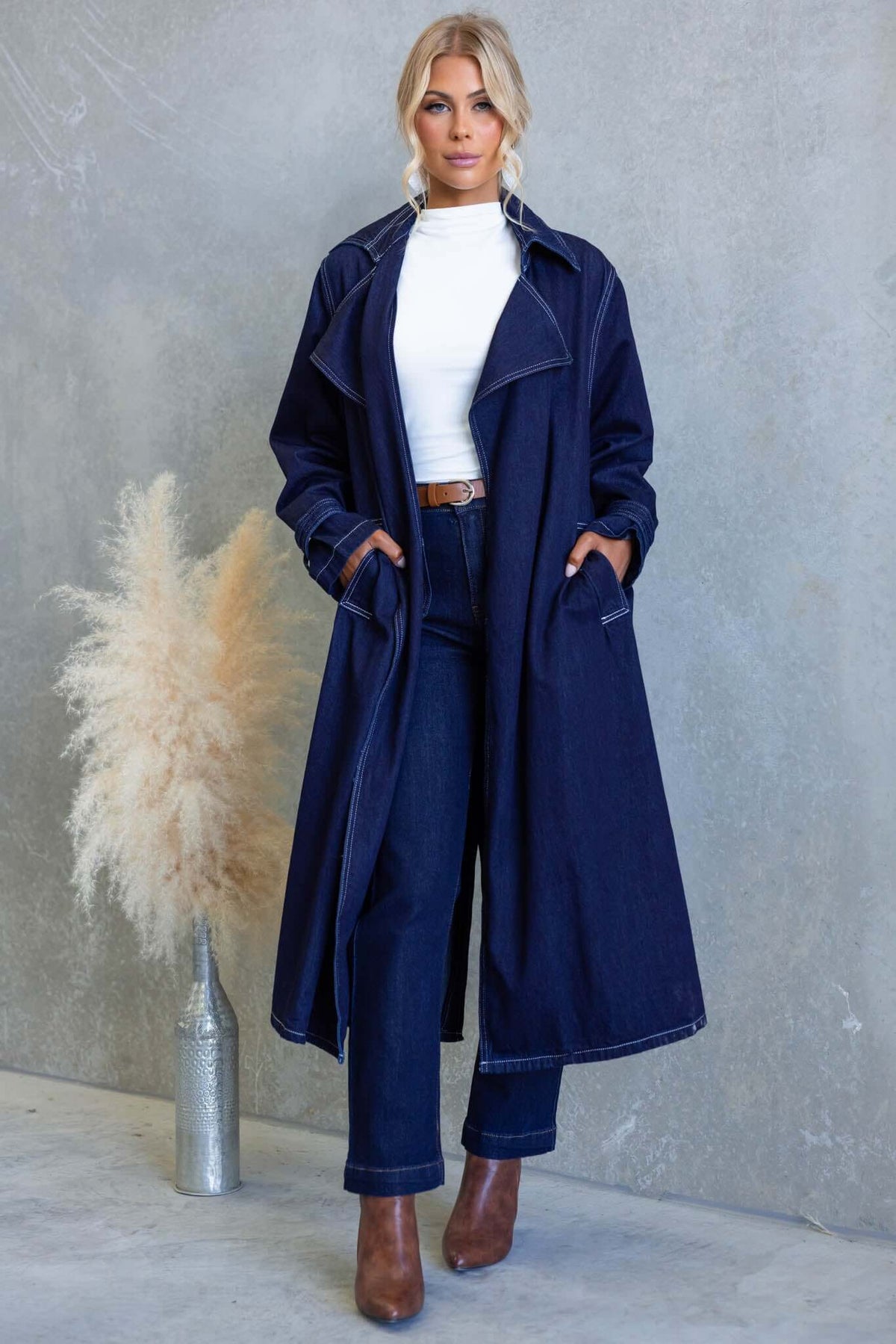 Smolder Denim Coat