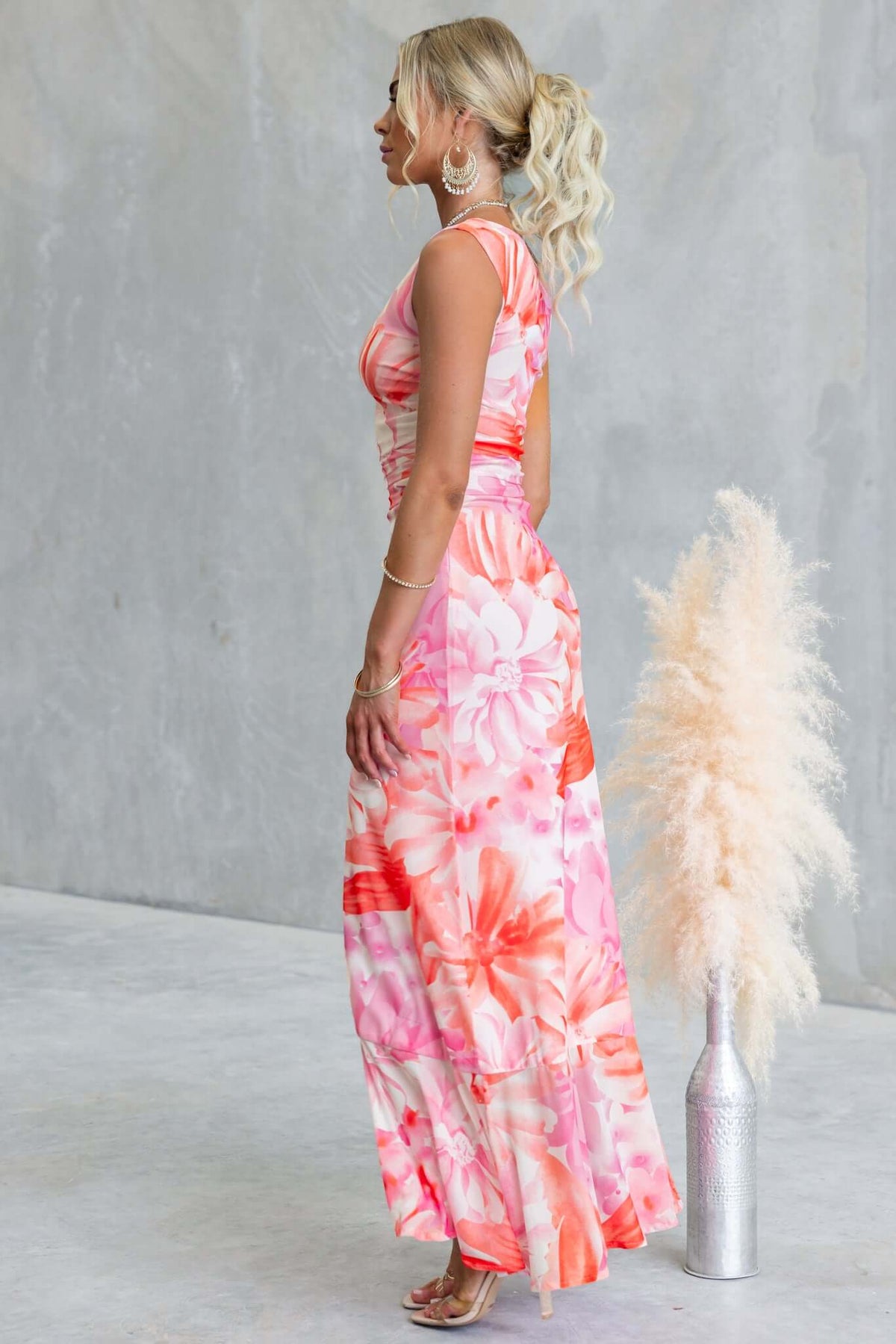 flirty maxi dress Flirty Floral Maxi Dress Top Shelf Wardrobe