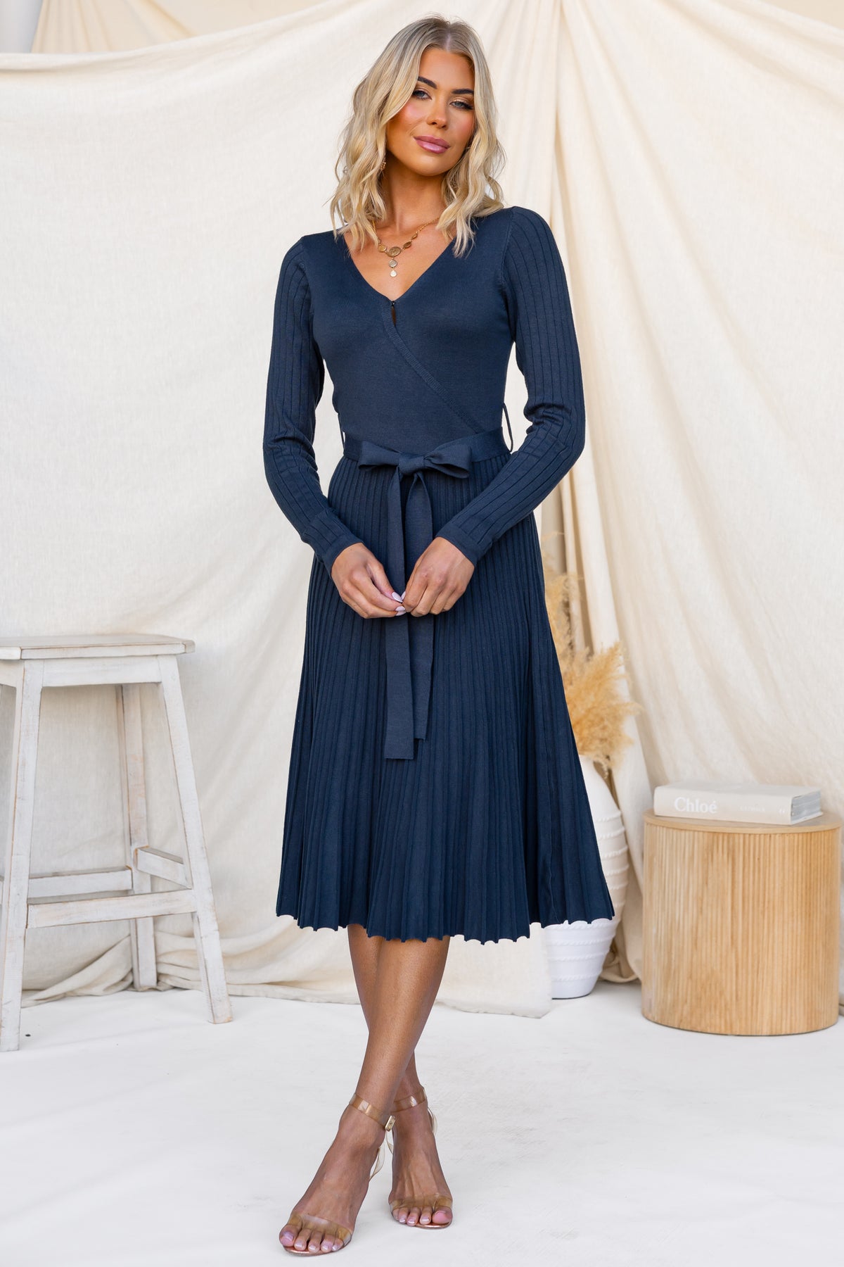 Snowfall Midi Dress