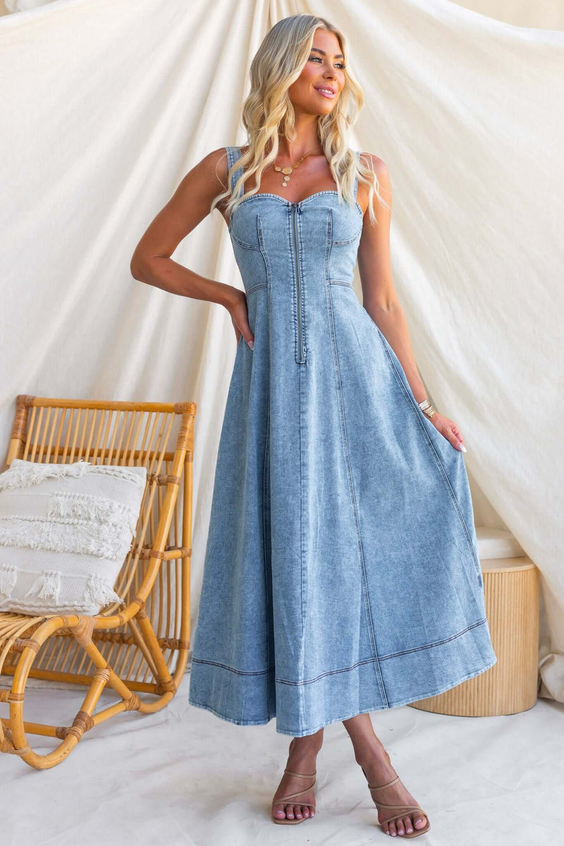 denim dress australia online Denim Dresses Arlow Boutique