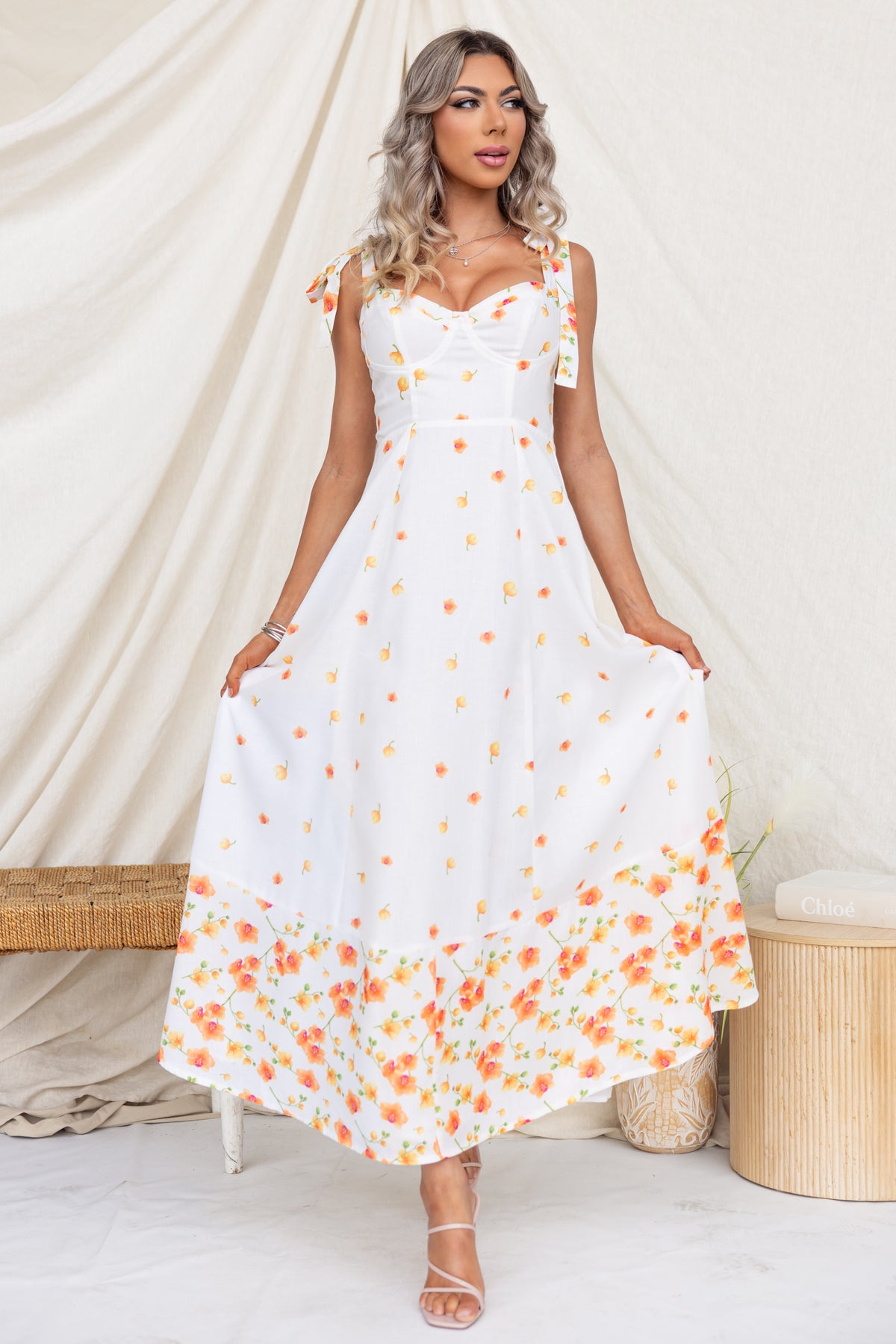 lianna feather trim long sleeve corset midi dress lianna feather trim long sleeve corset midi dress Tamia Floral Lace Bustier Midi Dress