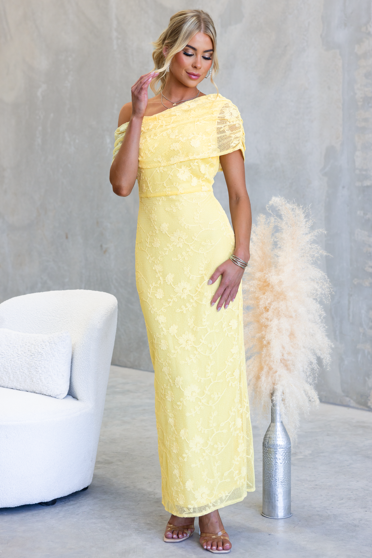 Radiant Sprout Maxi Dress