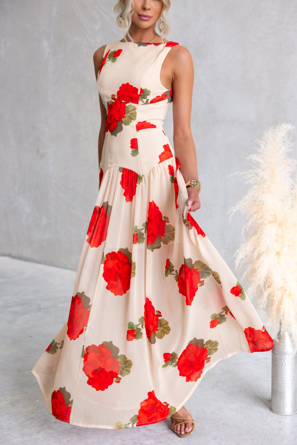 Demure Maxi Dress