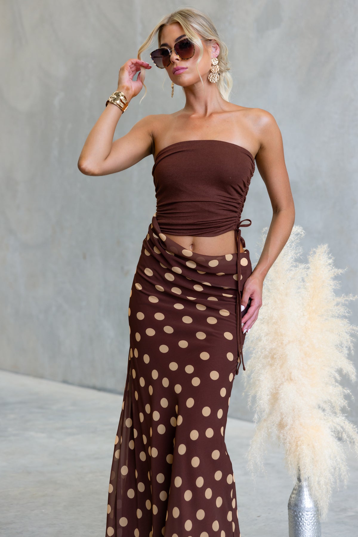 Capri Halo Maxi Dress