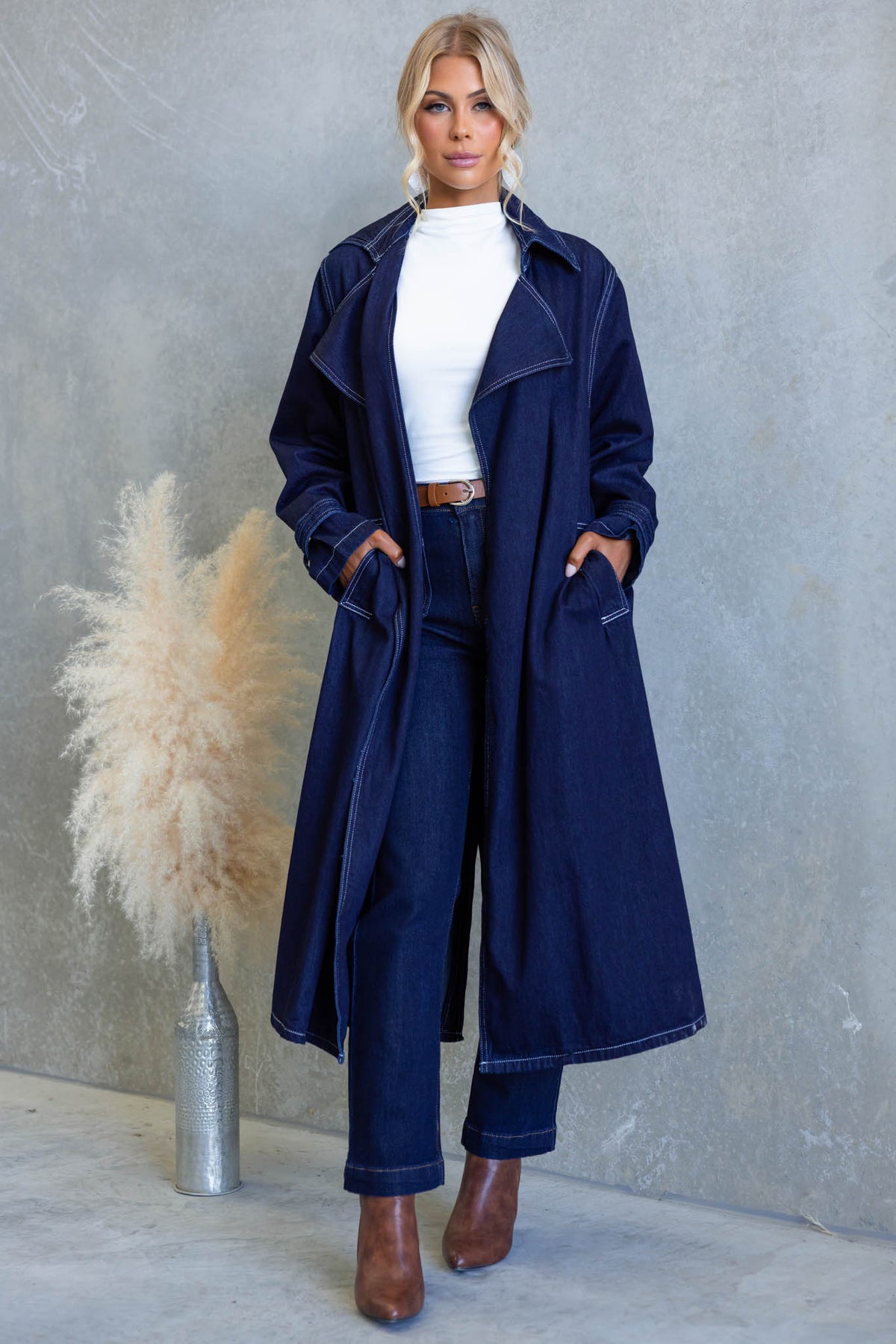 Smolder Denim Coat