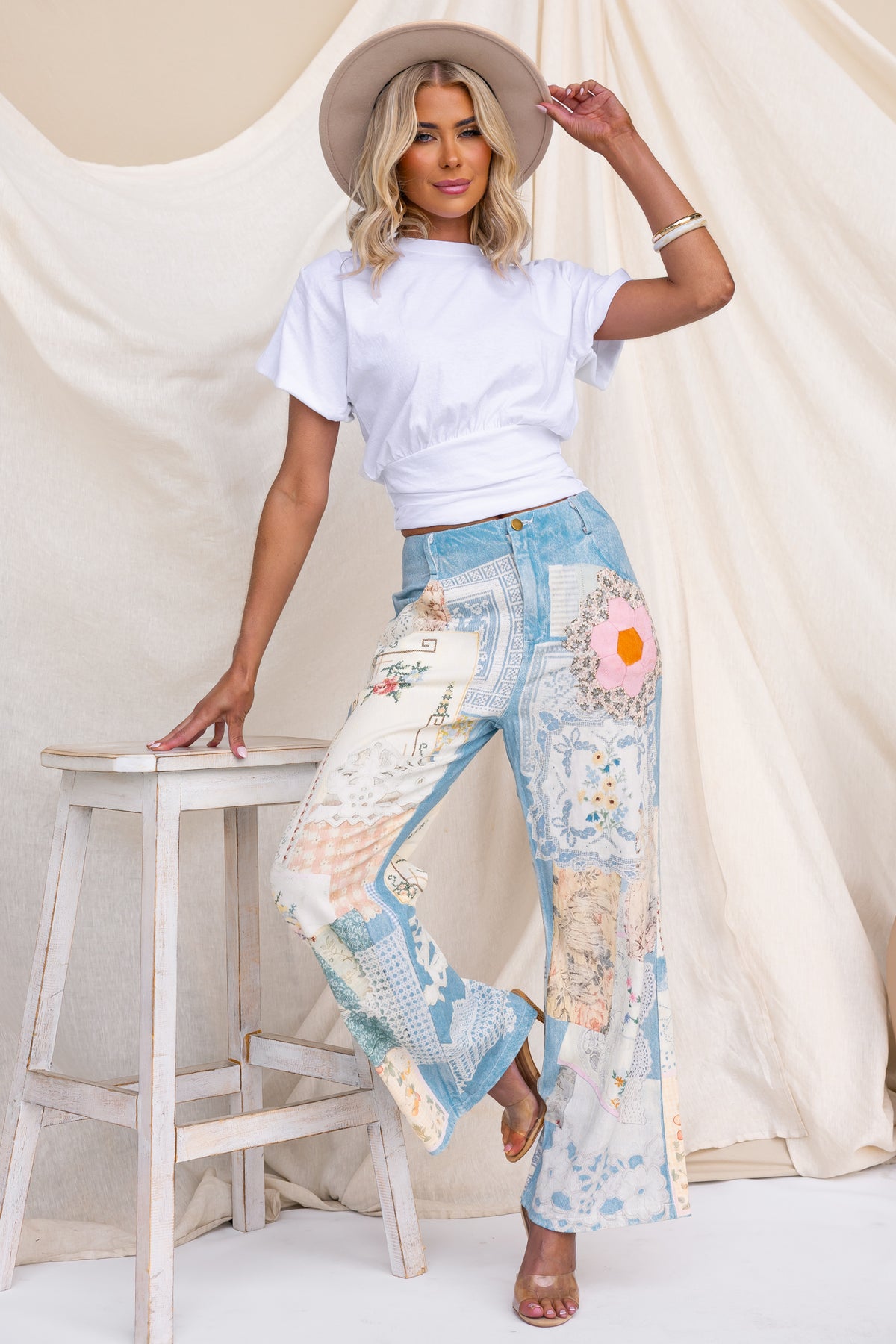 Patchwork Jeans