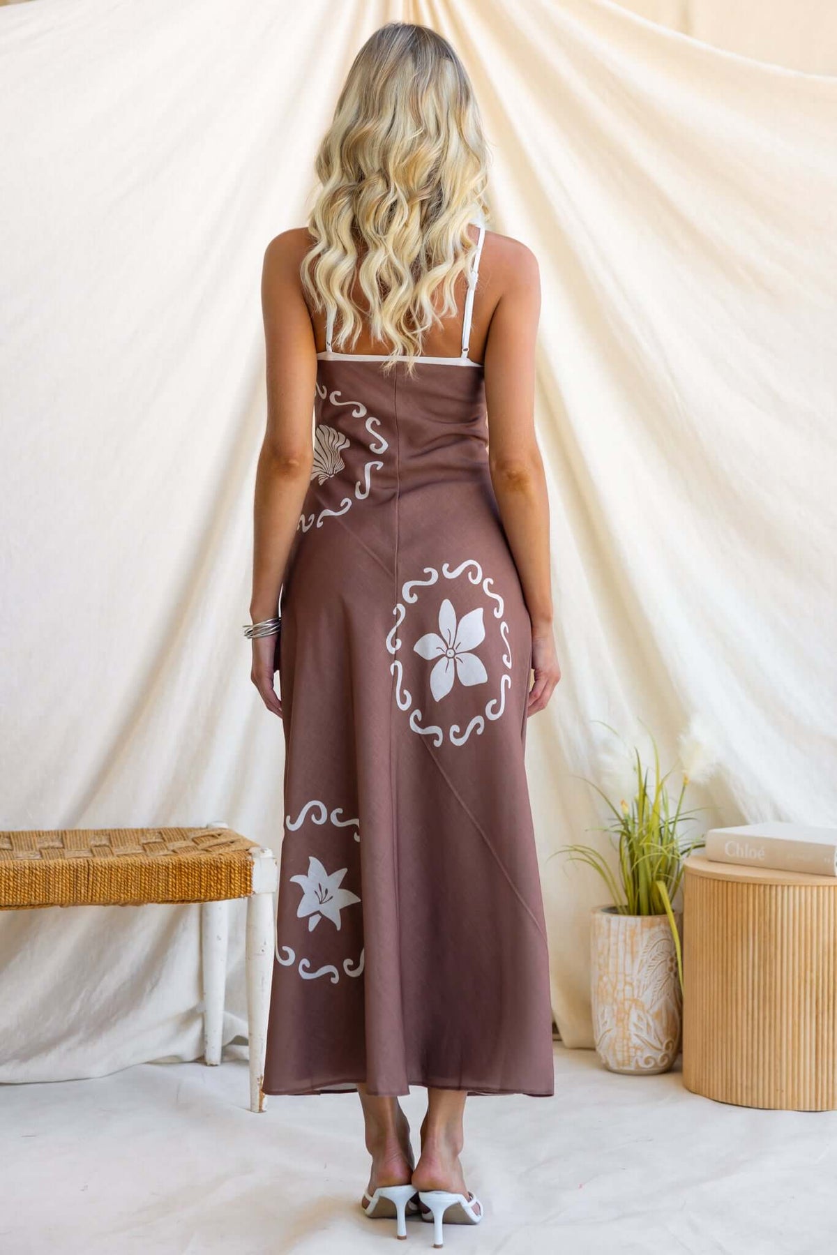 earthbound brown dress Earthbound Maxi Dress