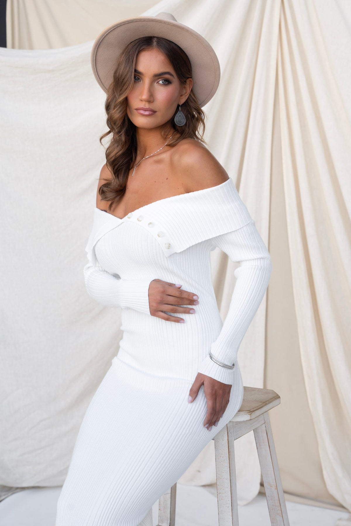 Riviera Club Midi Dress