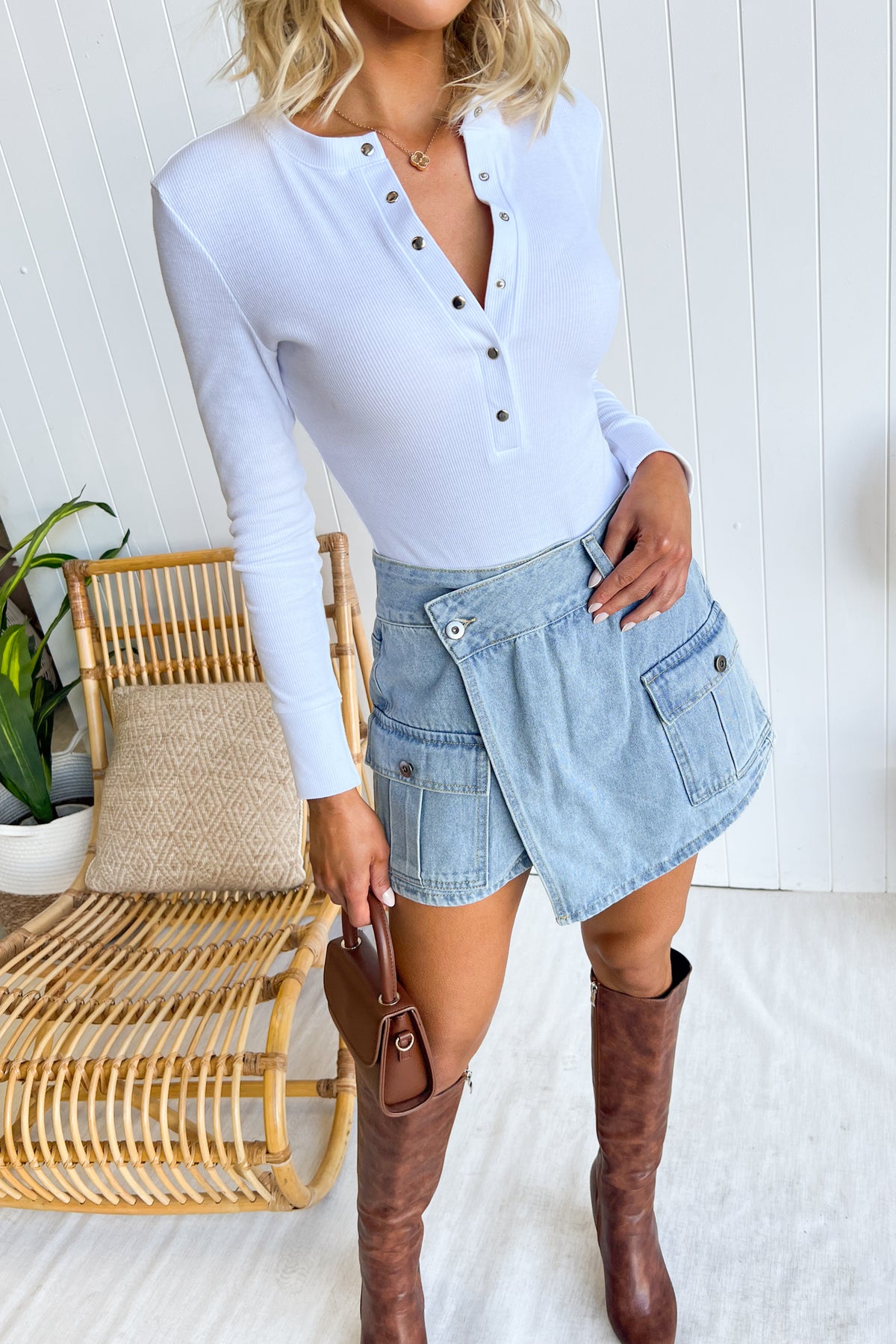 Somber Denim Shorts