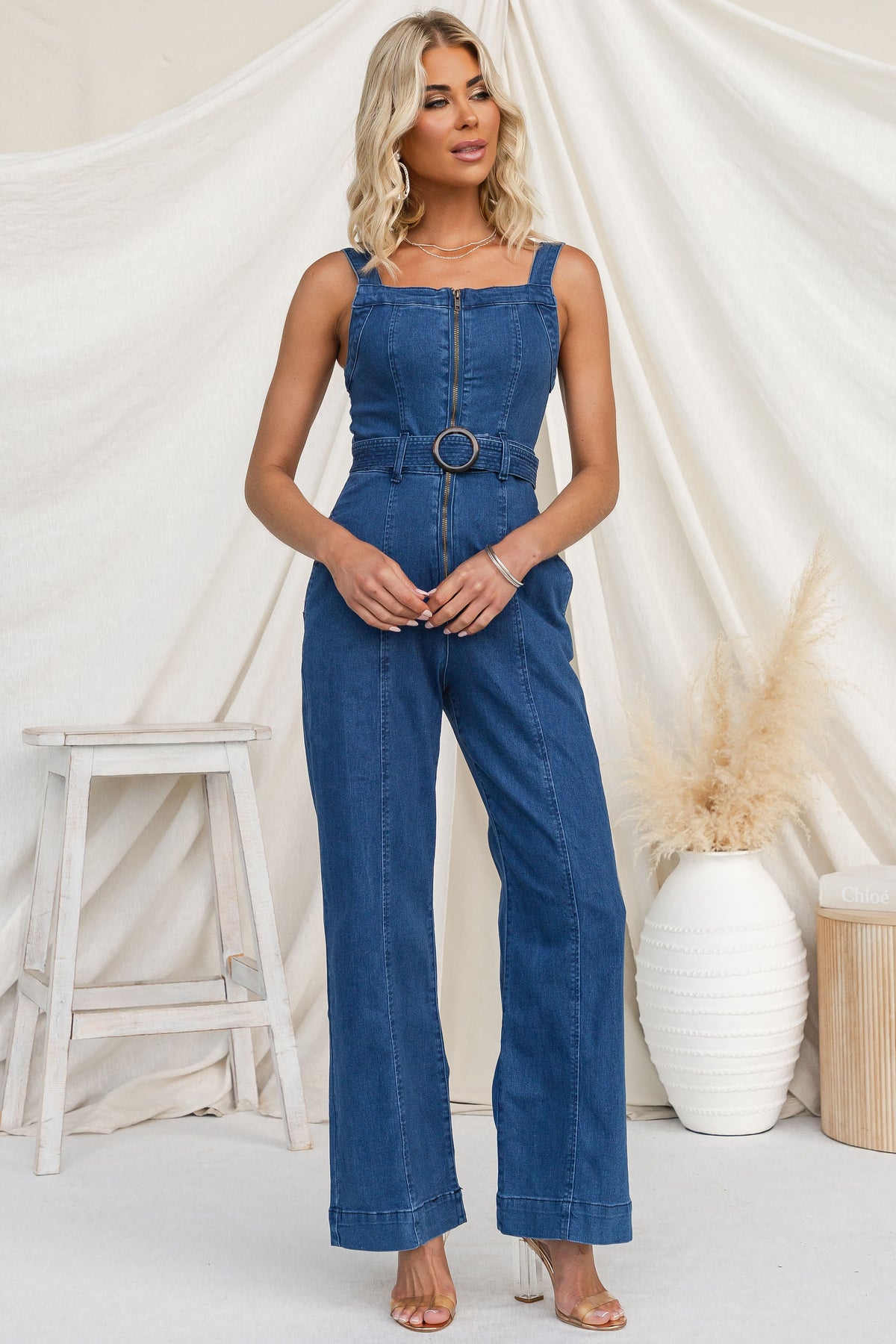Posie Denim Jumpsuit – Amaroso Boutique