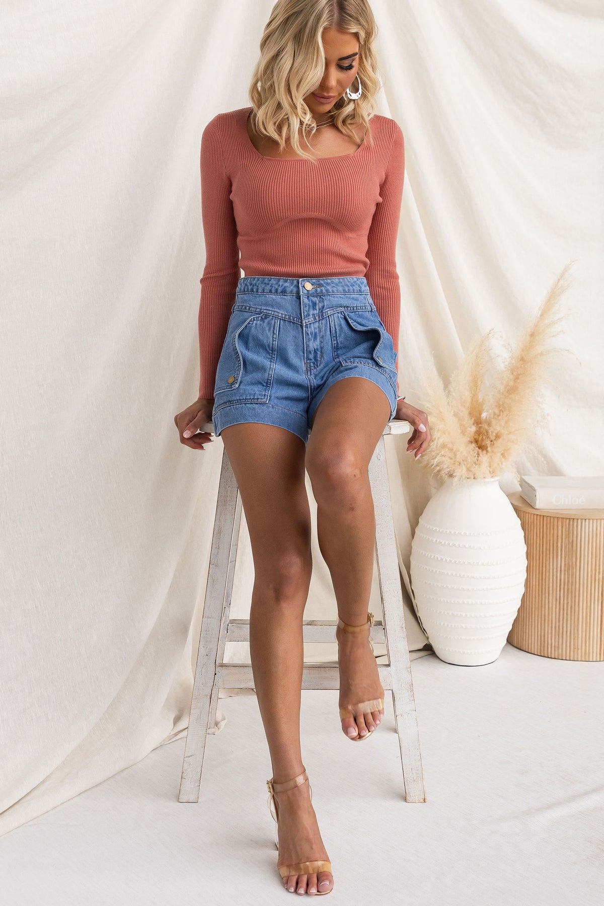 Voltage Denim Shorts