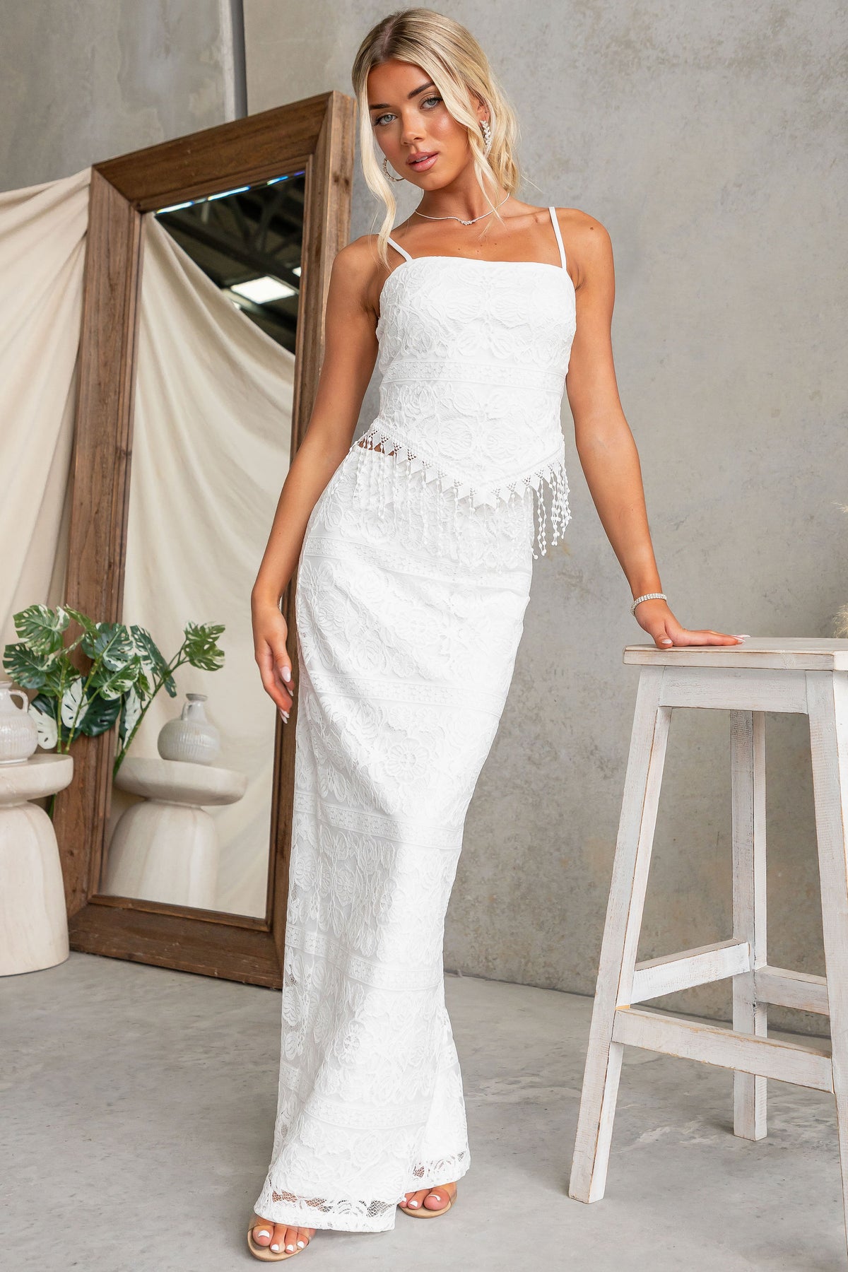 Begin Again Maxi Skirt
