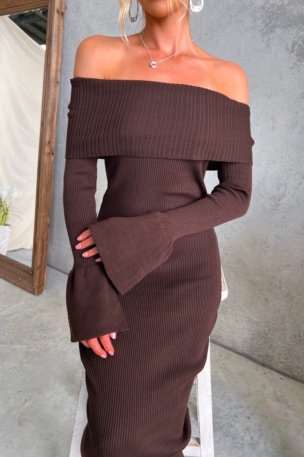 Soft Power Midi Dress