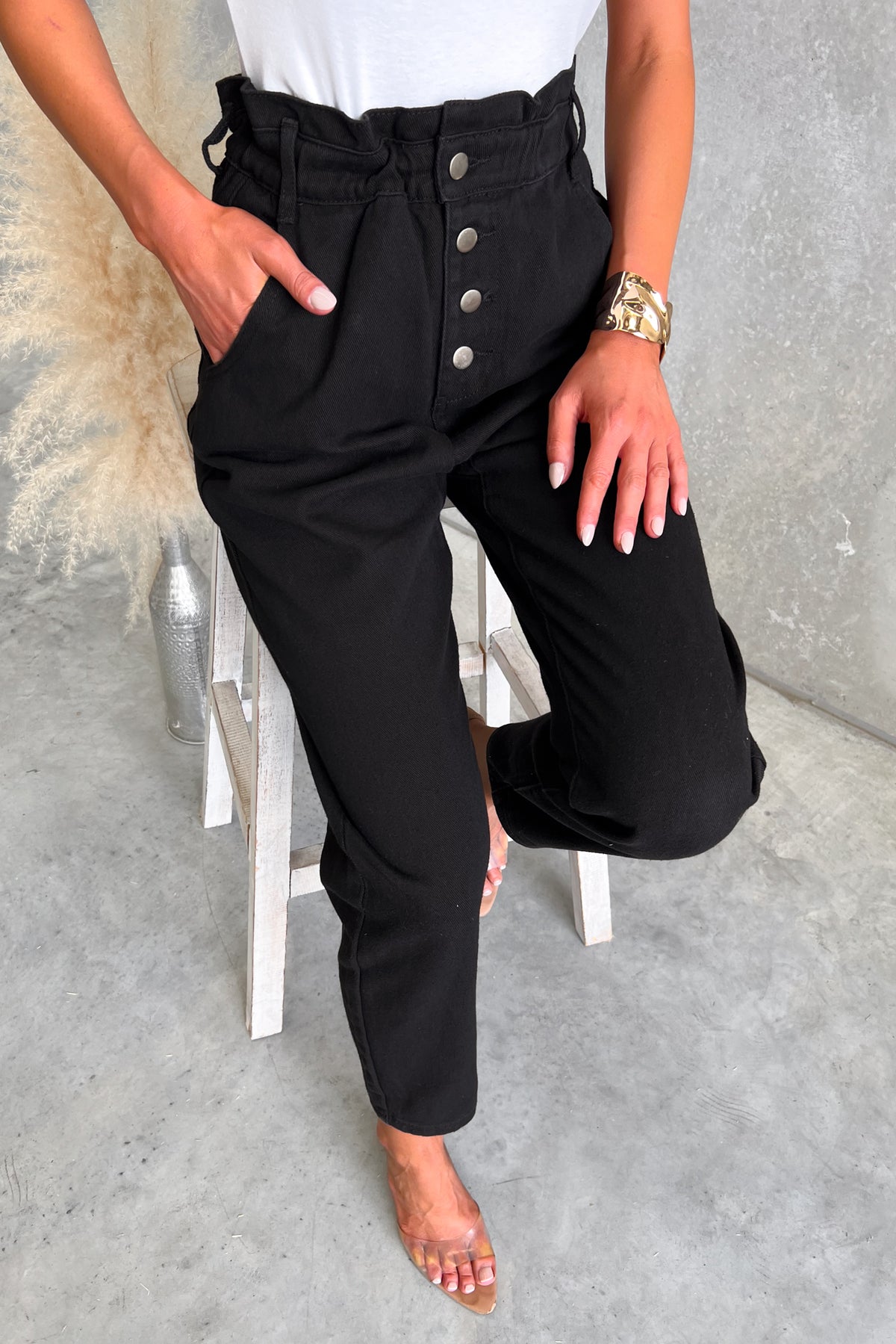 Selene Paperbag Jeans