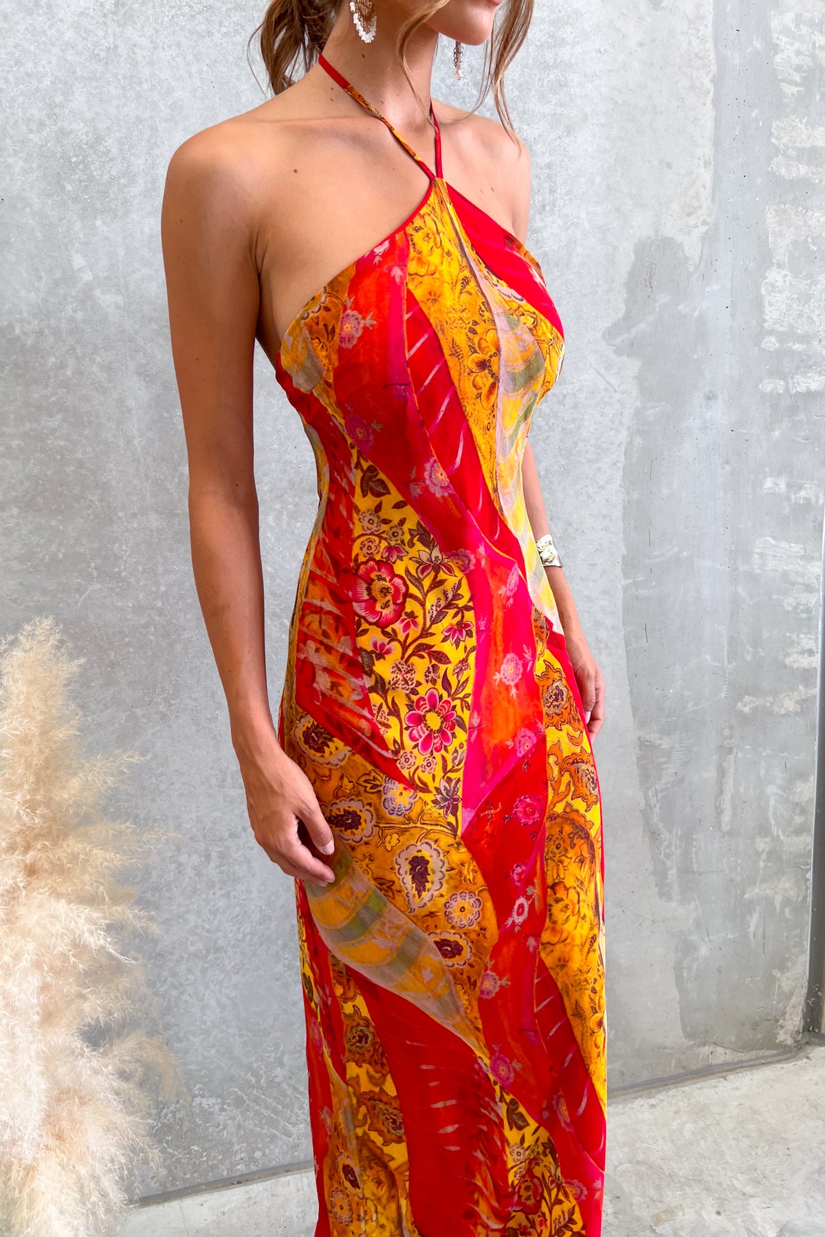 Sunset Chaos Maxi Dress
