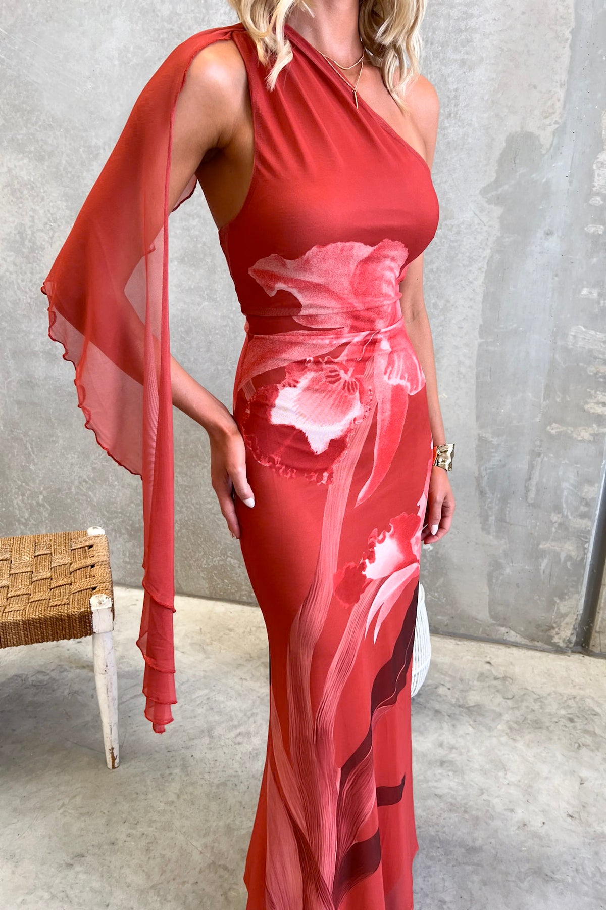 Terra Blossom Maxi Dress