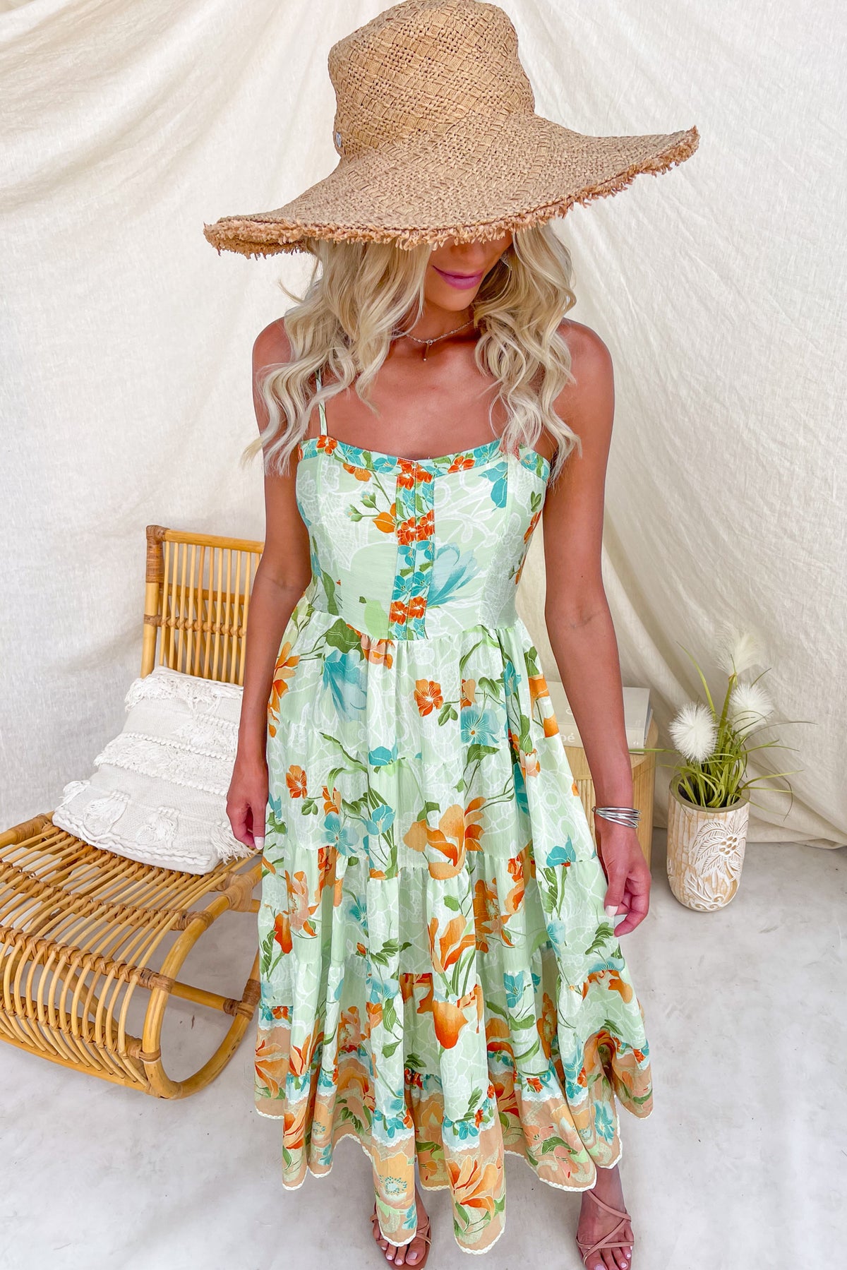 Sage Meadow Maxi Dress