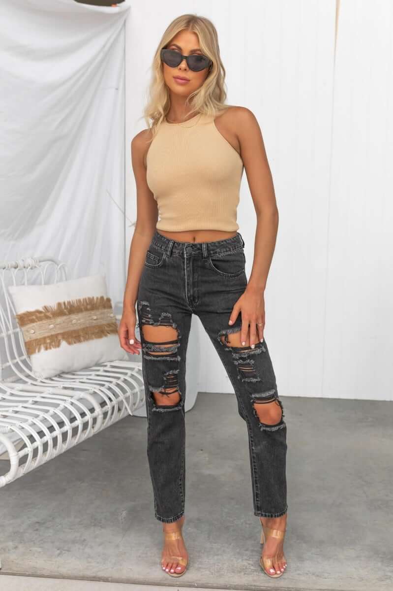 Pasha Mom Jeans