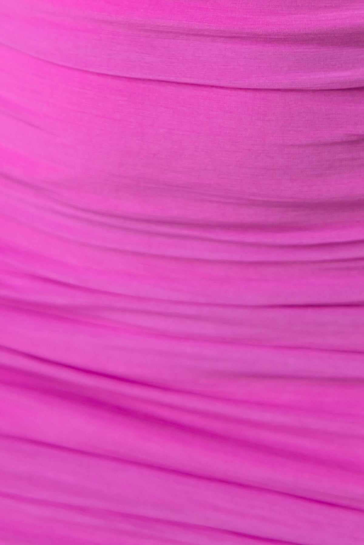 Close-up of pink chiffon fabric with soft pleats, ideal for a stylish Gellis Midi Dress.