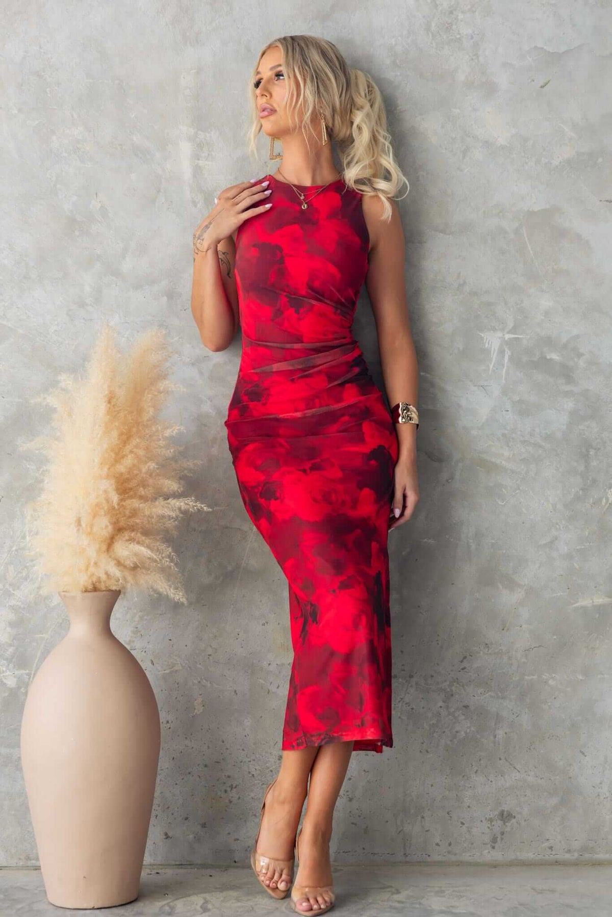 Baha Maxi Dress - Elegant Bodycon Style Amaroso Boutique Baha Maxi Dress - Elegant Bodycon Style Amaroso Boutique