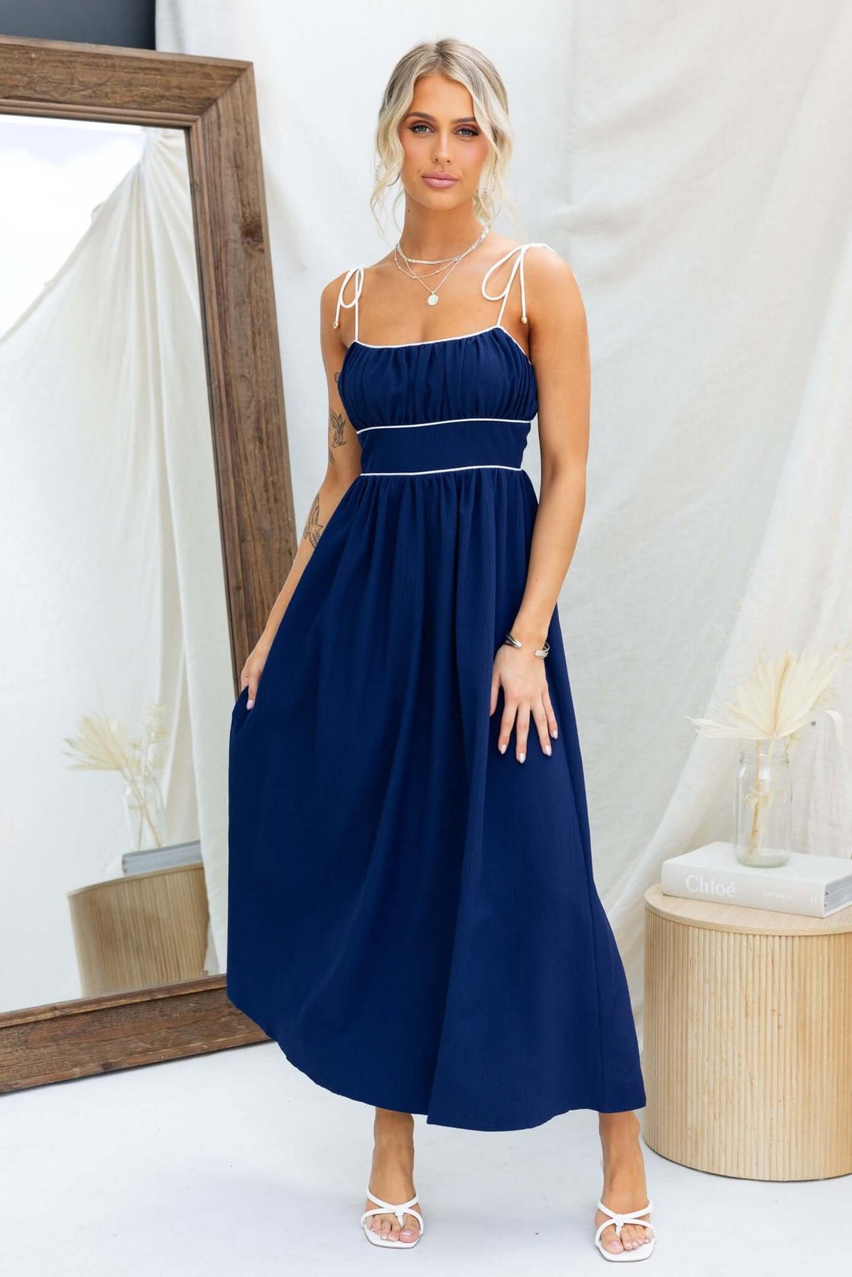 genessa midi dress ARULA Genessa Midi Dress at CoolSprings Galleria in Franklin, TN