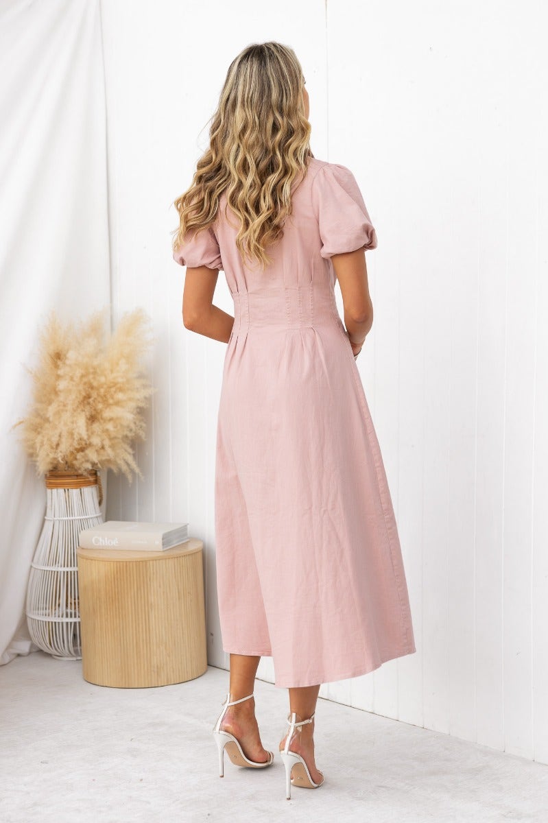 Mara Denim Midi Dress – Amaroso Boutique
