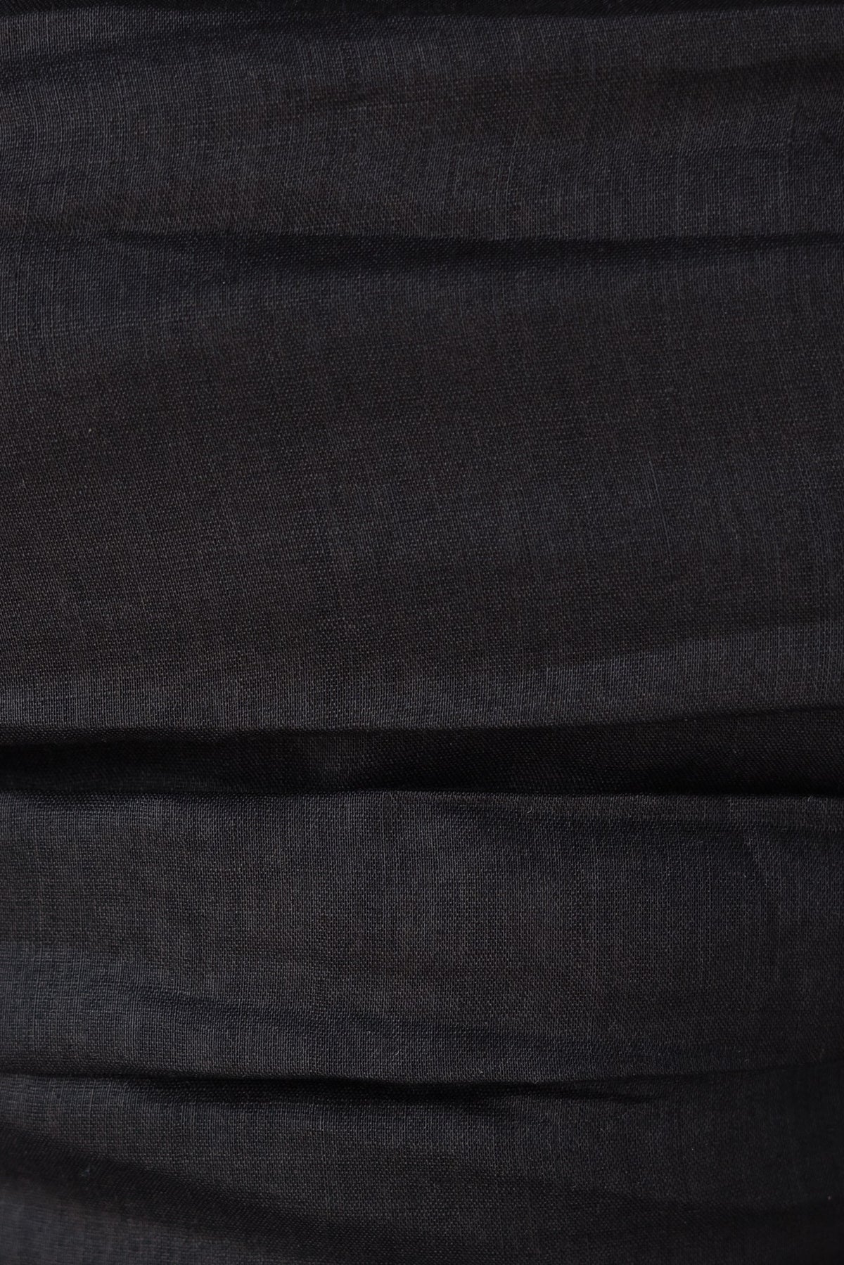 Close-up of black fabric showing texture and layered design, ideal for the Halia Top.