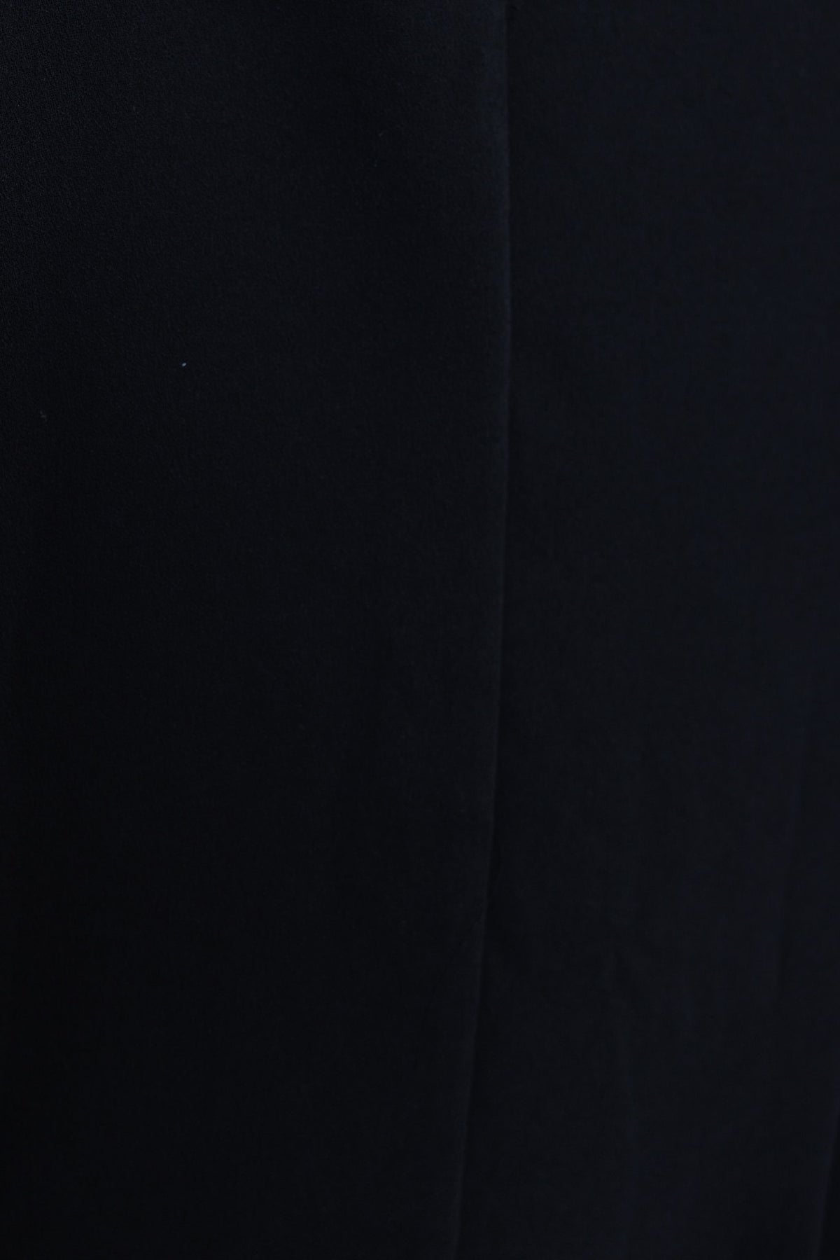 Close-up of Lupton Blazer fabric, showcasing black color and smooth texture.
