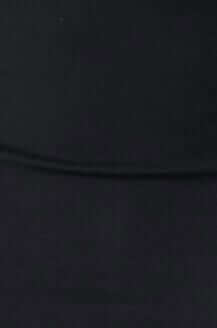 Close-up of black crepe material featuring a smooth texture, perfect for the Gretna Maxi Dress.