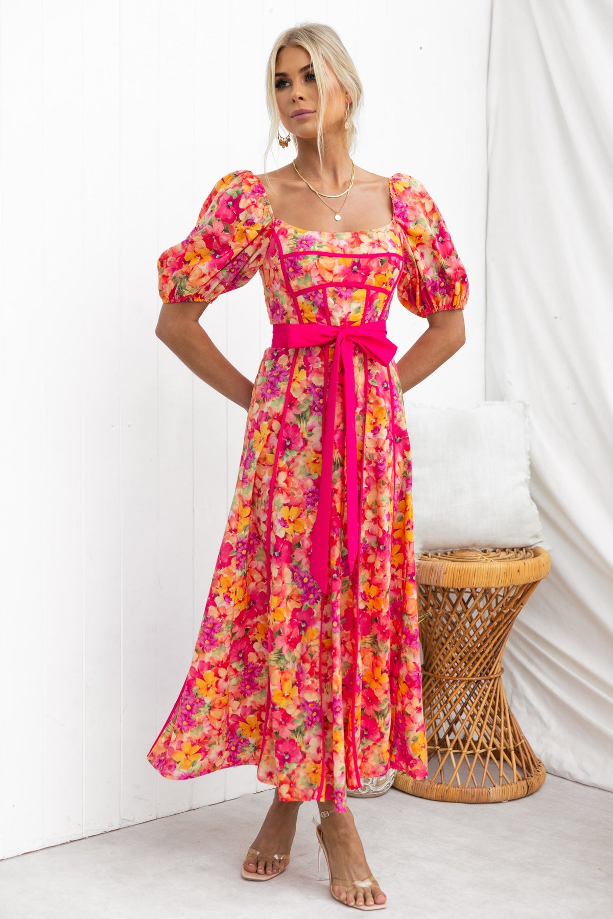 knee length dresses for ladies ASTORIA MAXI DRESS main image 1