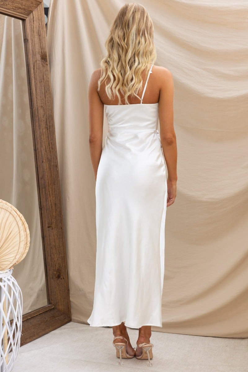 holly satin maxi dress Holly Maxi Dress Amaroso Boutique