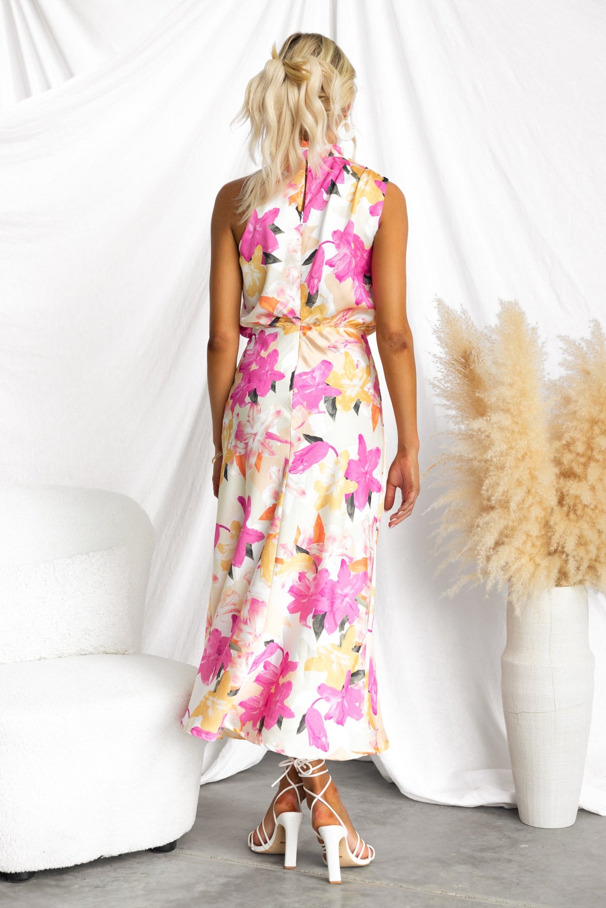 Irisse Midi Dress – Amaroso Boutique