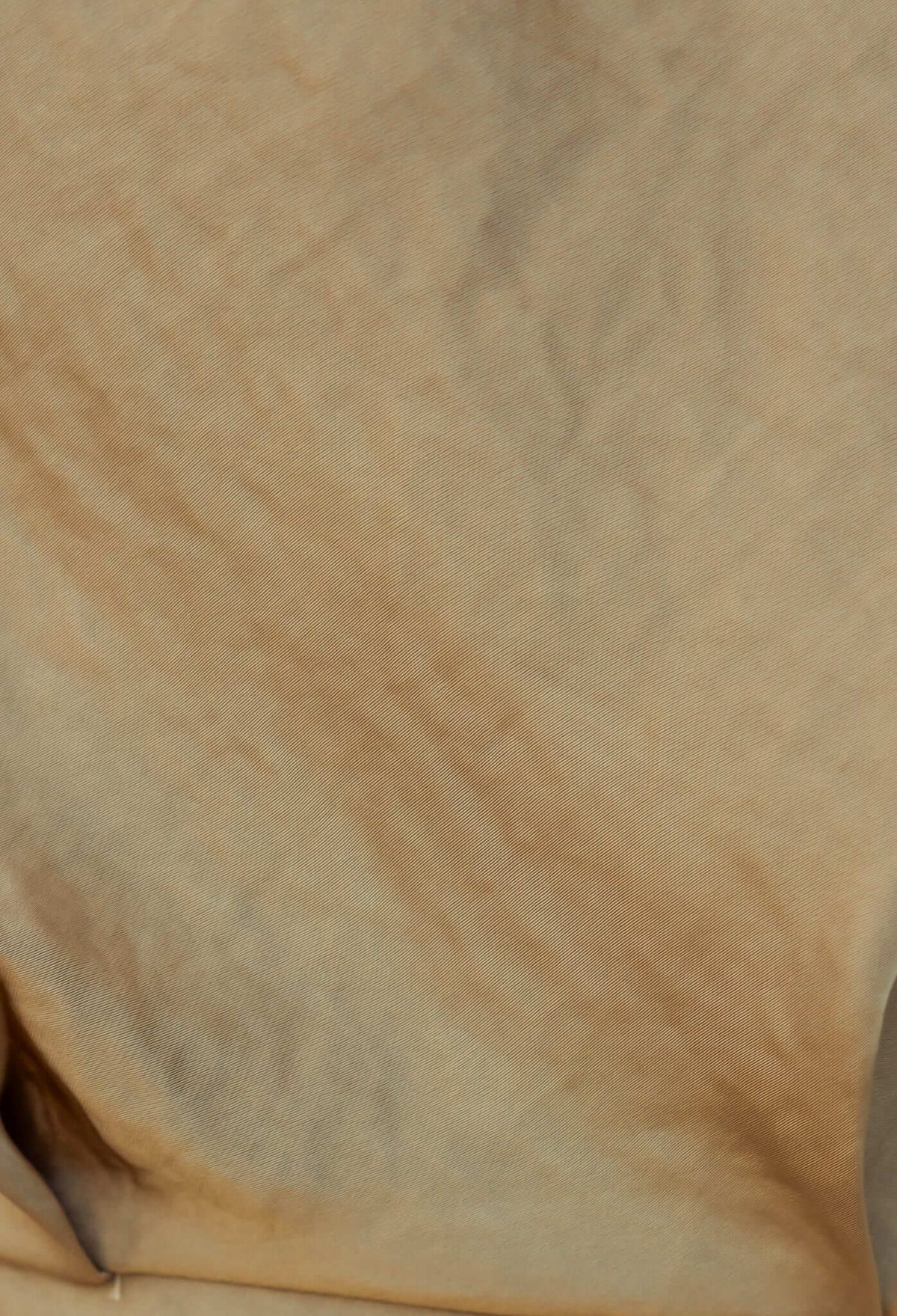 Close-up of Pick Me Up Maxi Dress fabric in soft, semi-crushed satin look with natural color tones.