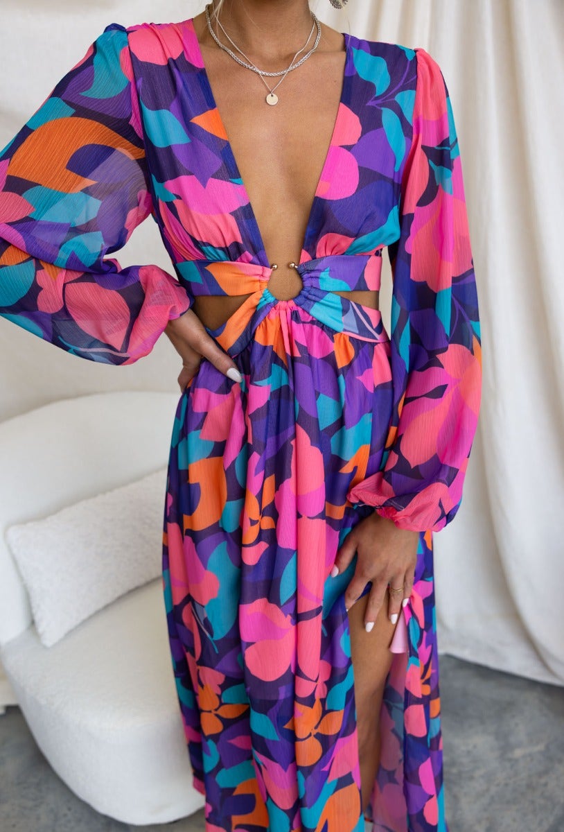 Romina Maxi Dress  Amaroso Boutique