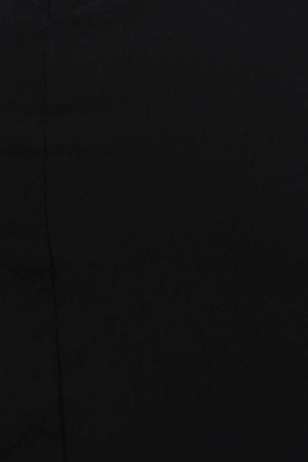 Close-up texture of black chiffon fabric, showcasing the soft drape and smooth surface for the Ludlow Dress.