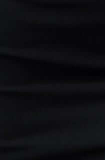 Close-up of black fabric texture showcasing softness and stretch for the Roseburg Maxi Dress.