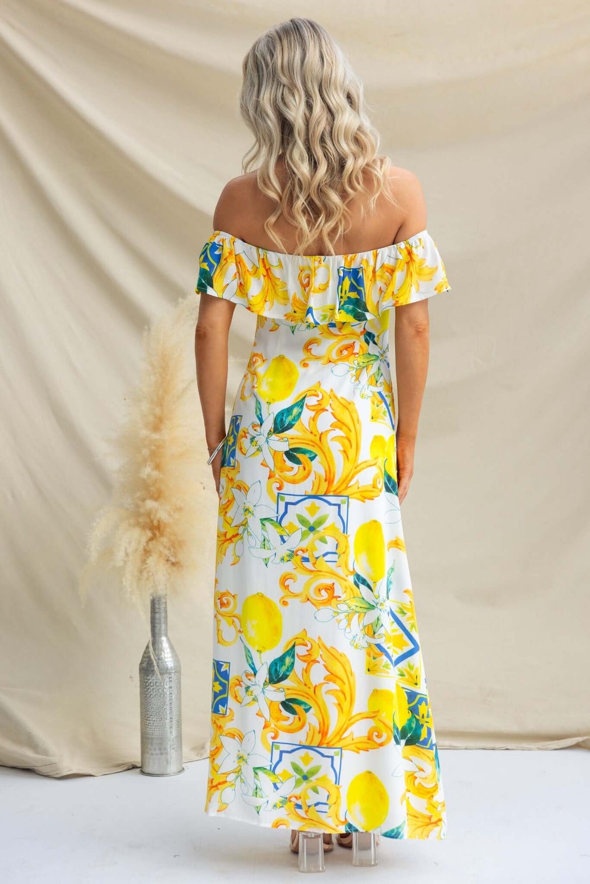 malibu midi dress runawaythelabel.com MALIBU MIDI DRESS - MULTI
