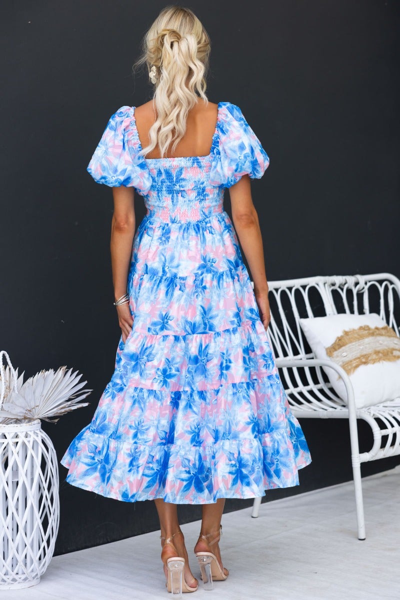 Full Of Fun Midi Dress – Amaroso Boutique