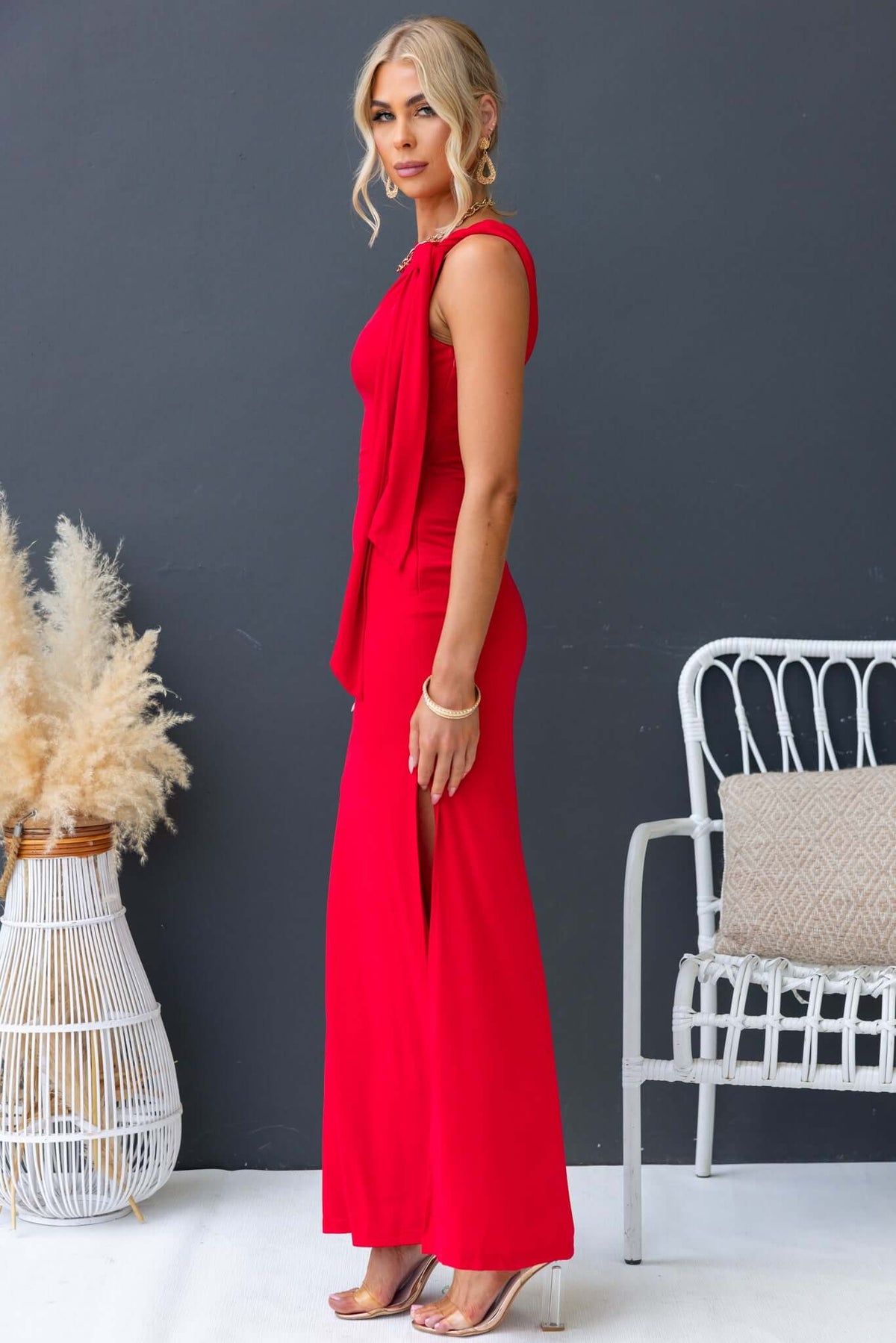 morgan red dress a very aussie christmas