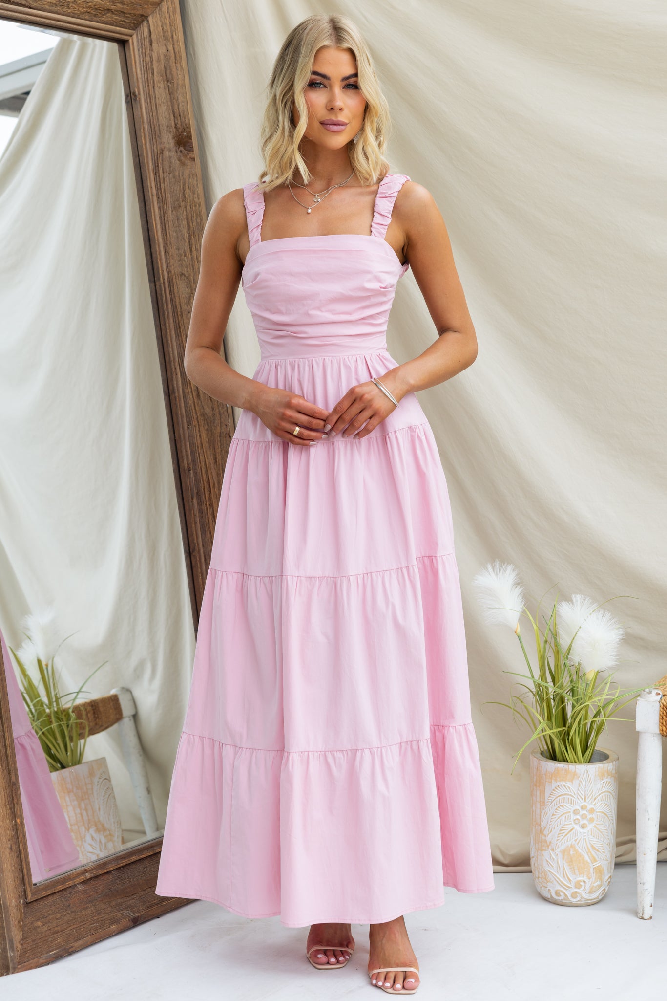 Penny Lane Maxi Dress | Elegant & Chic Style – Amaroso Boutique
